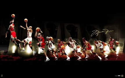 تصویر زمینه بسکتبال 4K و اعضای تیم بستکبال شیکاگو در کشور آمریکا