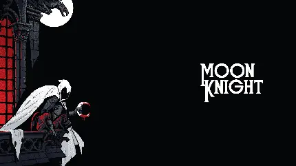 تصویر زمینه مون نایت Moon Knight برای بک گراند لپ تاپ و کامپیوتر