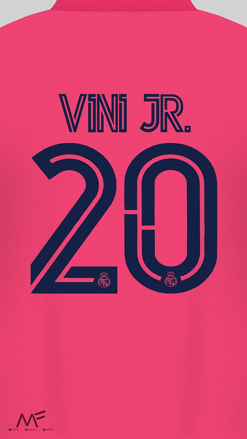 عکس پیراهن شماره 20 وینیسیوس جونیور در باشگاه رئال مادرید