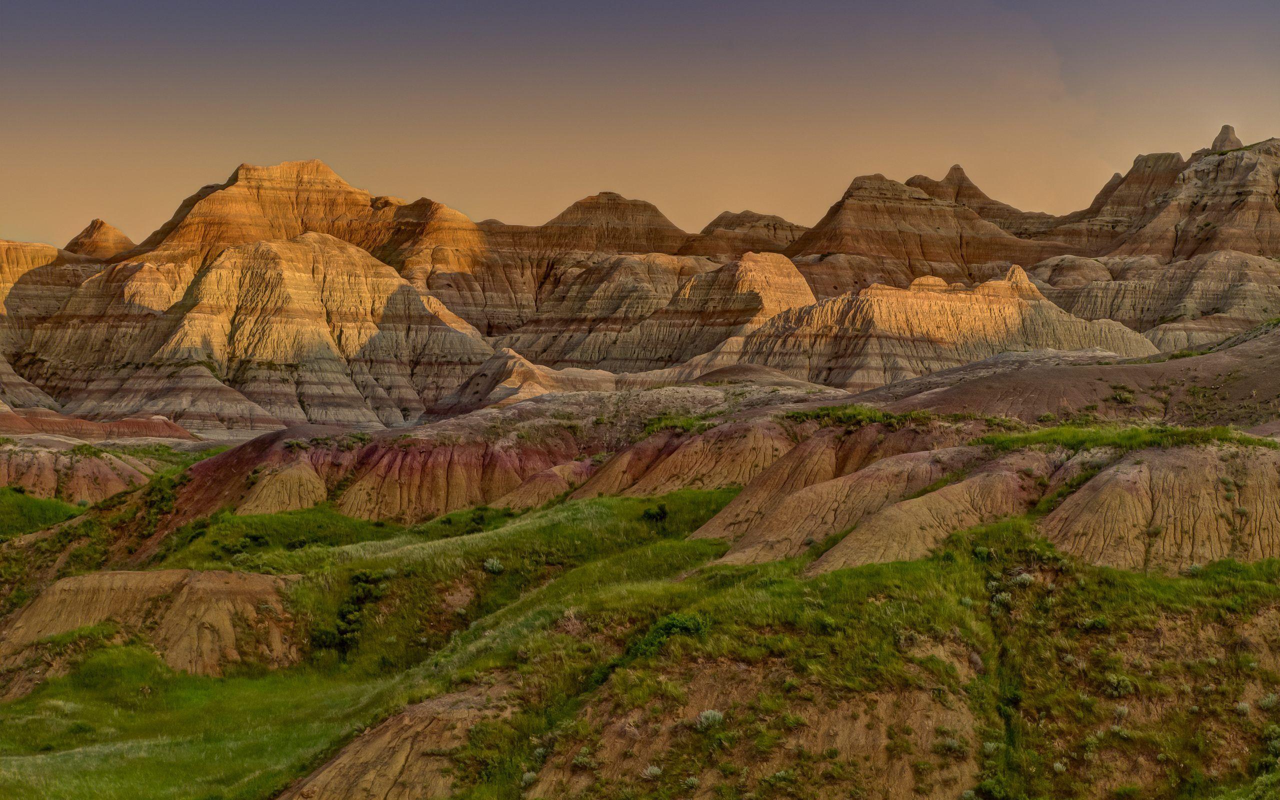 دانلود تصویر پارک ملی بدلندز در ایالات متحده آمریکا
