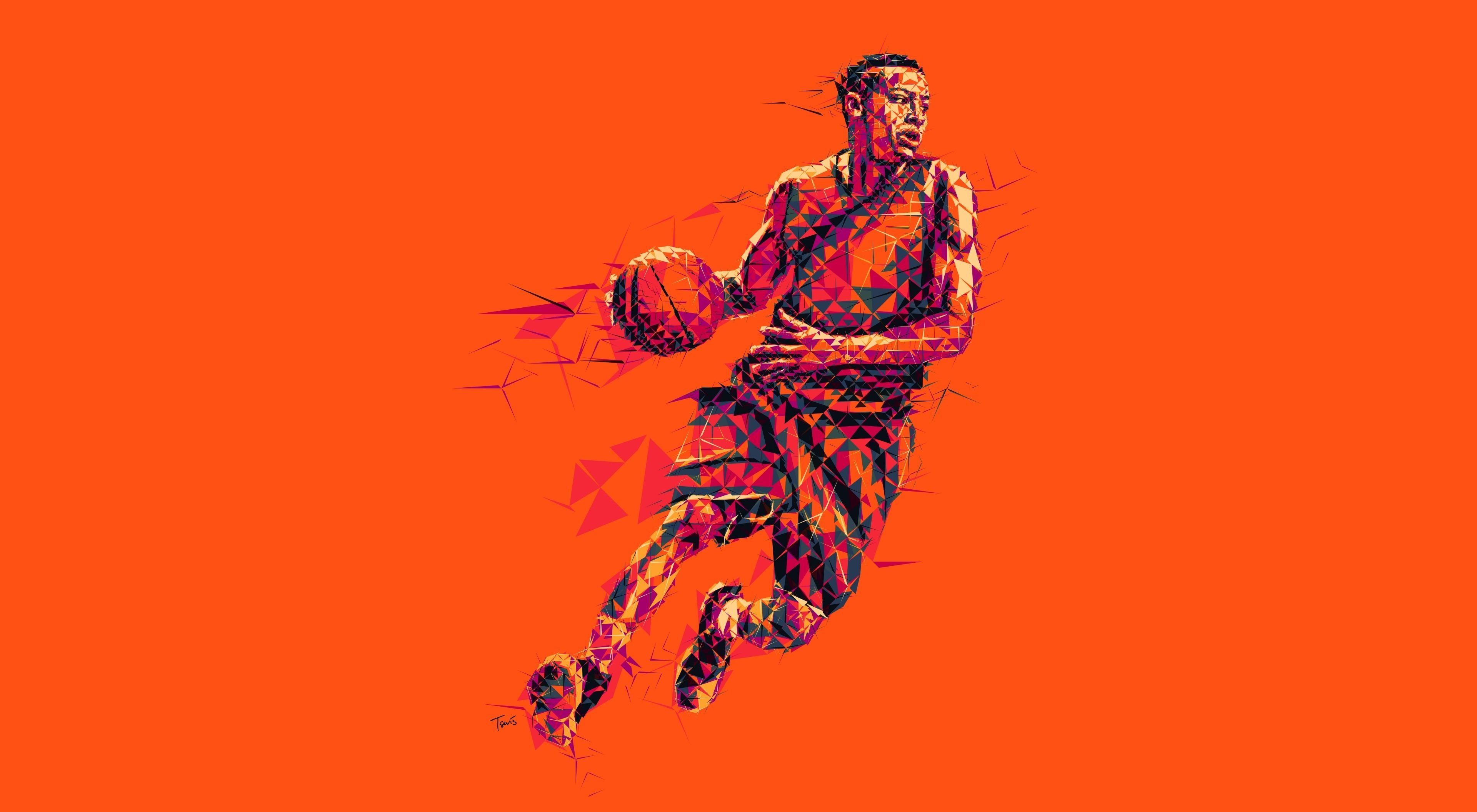 دانلود تصویر زمینه برای کامپیوتر ورزش بسکتبال