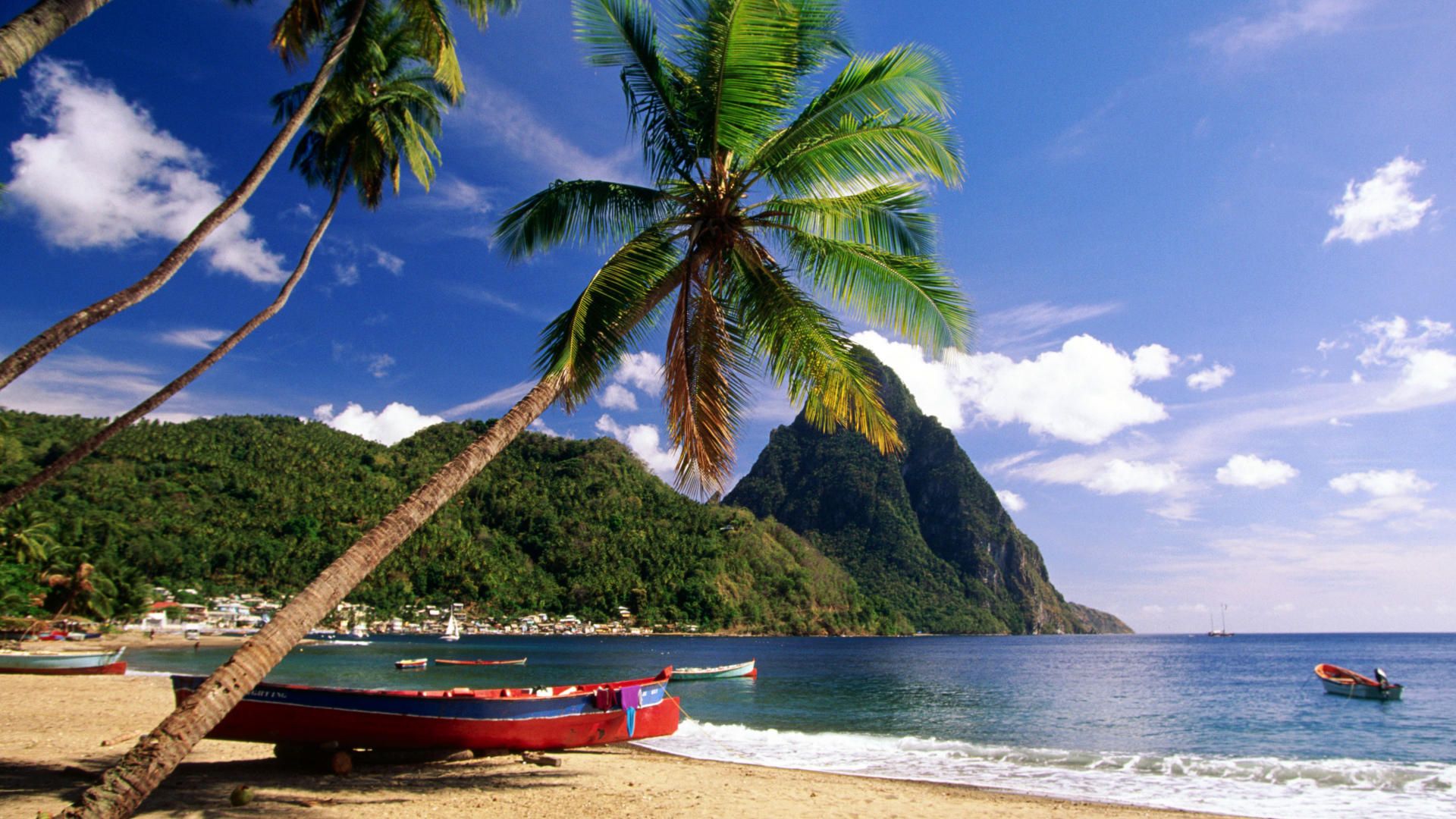تصویر زمینه کامپیوتر زیباترین جزایر کارائیب