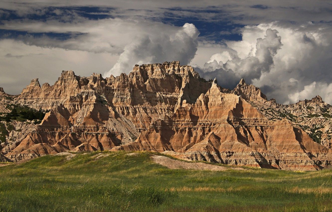 تصویر زیبا از صخره‌های پارک ملی بلند در آمریکا