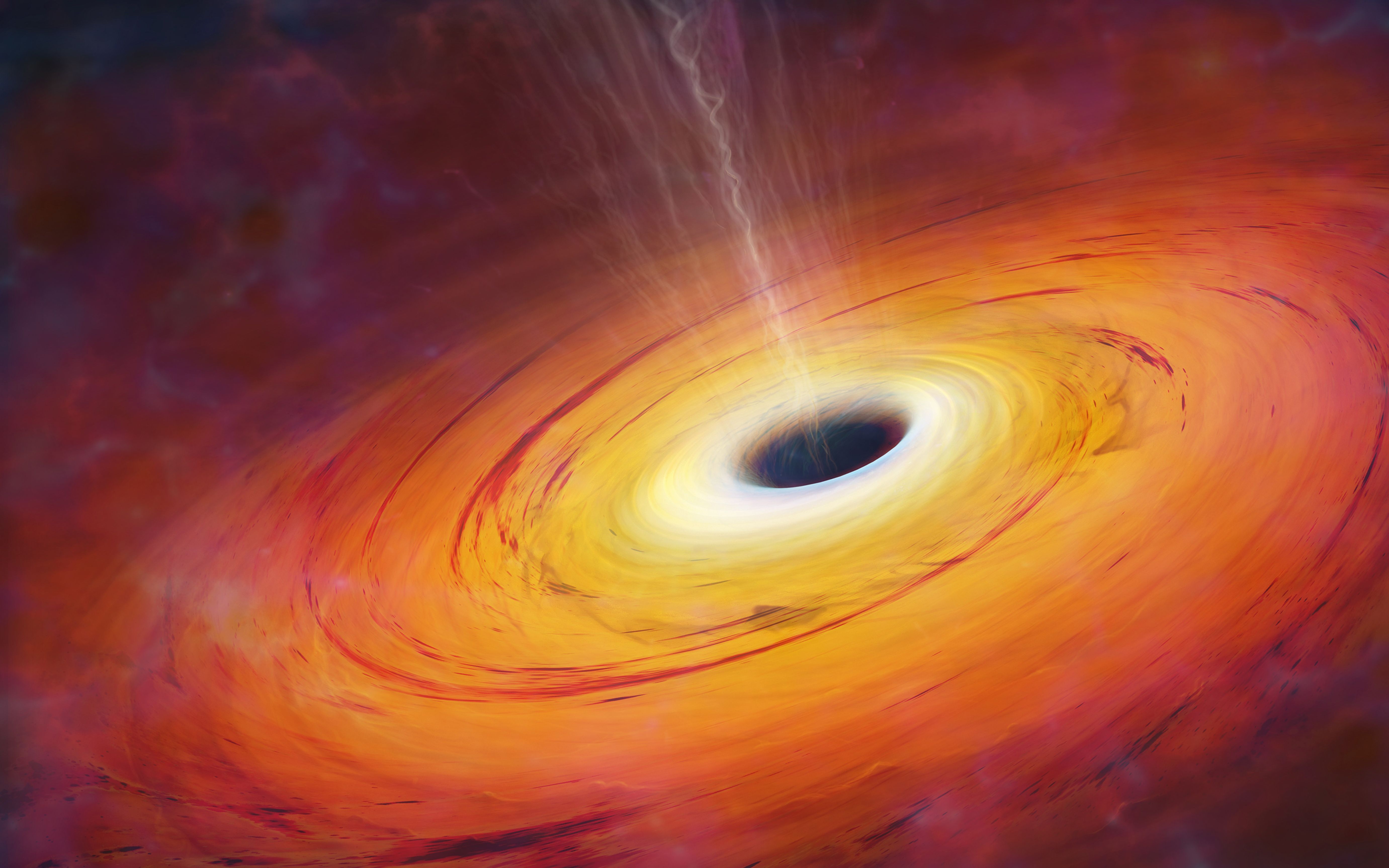 برترین تصاویر فضایی از سیاه چاله فضایی