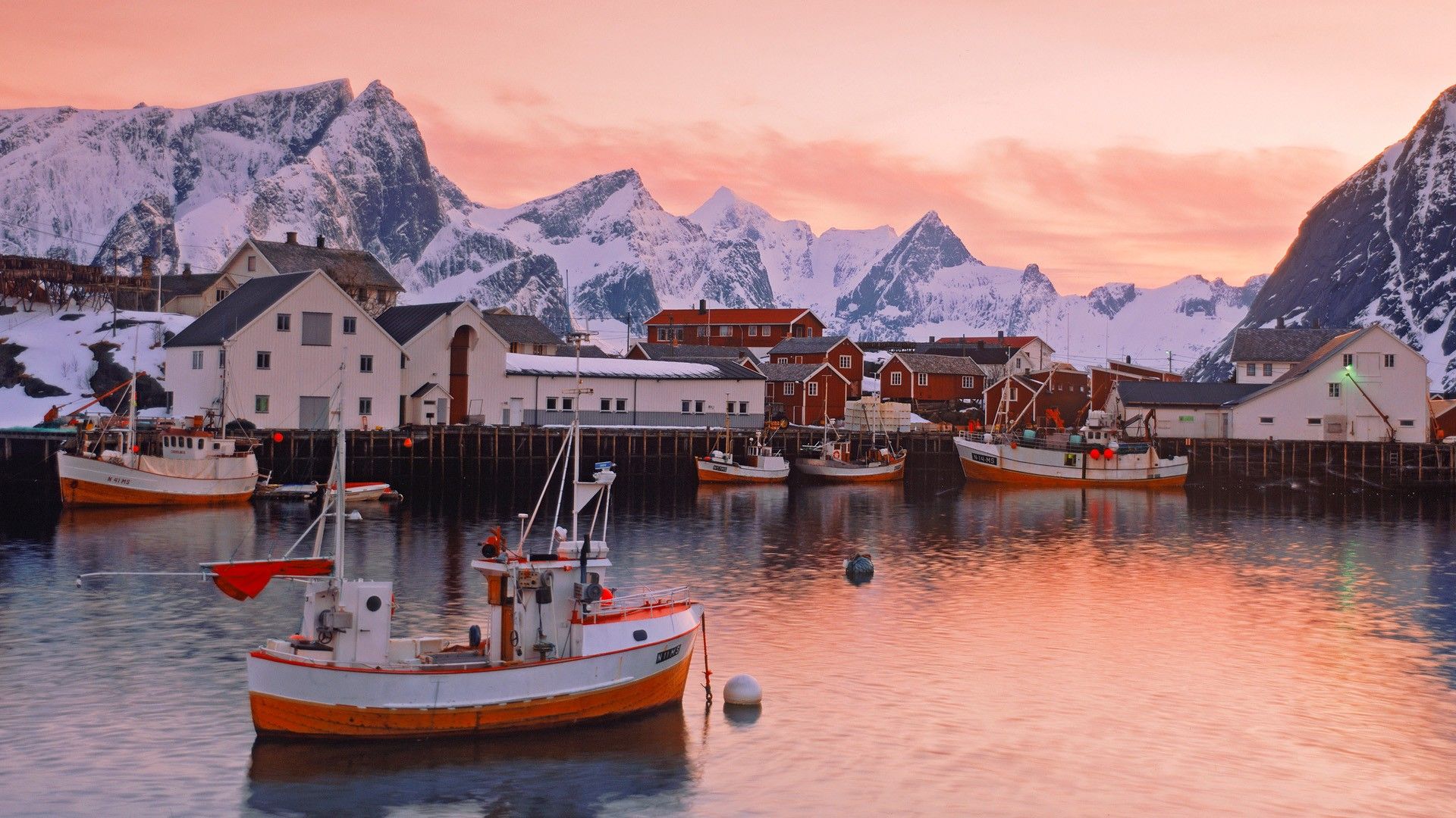 تصویری زیبا از فصل زمستان در نروژ