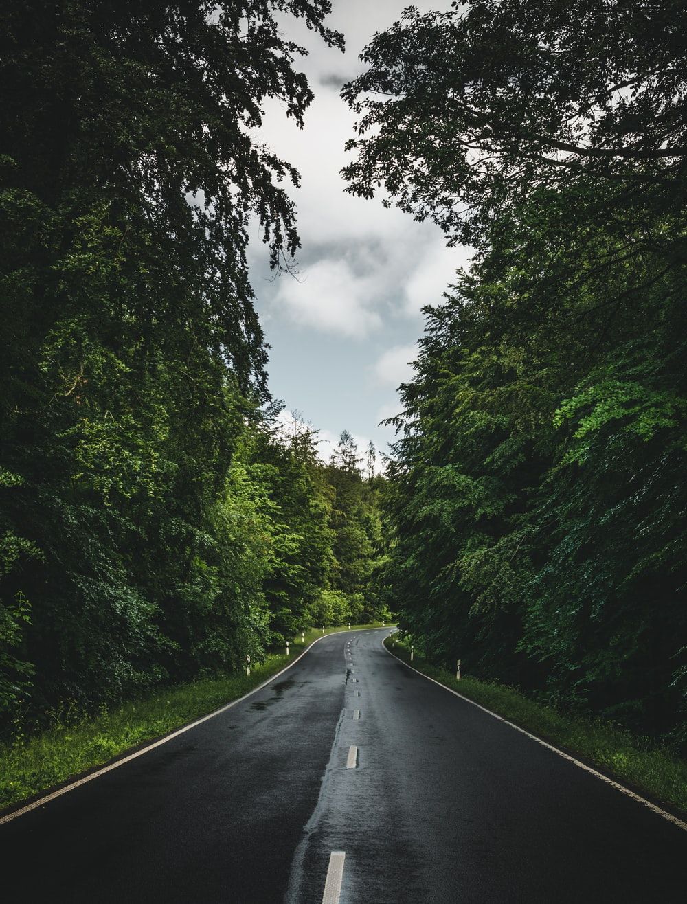 دانلود والپیپر جاده بارانی با کیفیت 4k برای تصویر زمینه ایفون