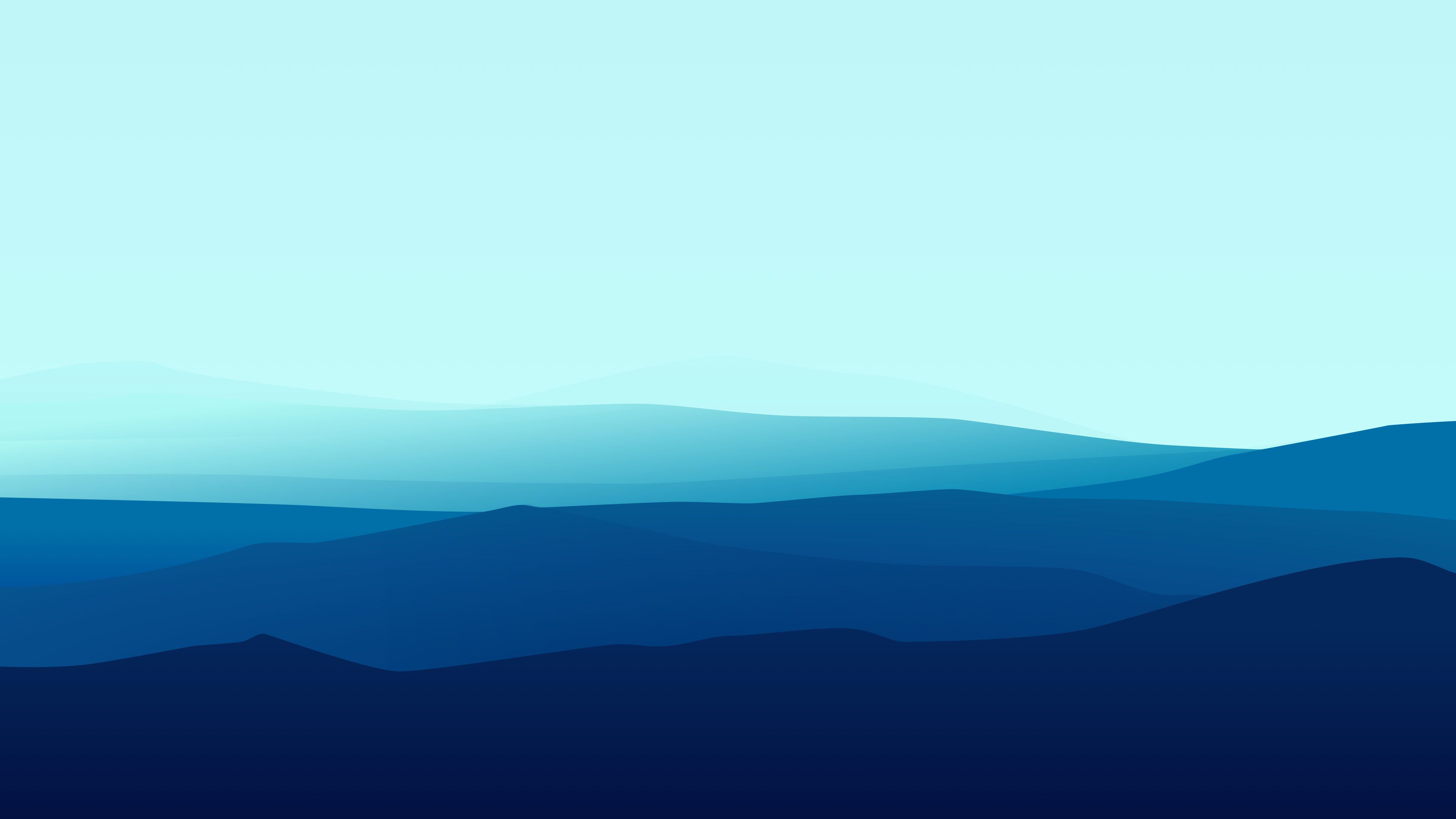 دانلود تصویر زمینه مینیمال اقیانوس برای دسکتاپ 