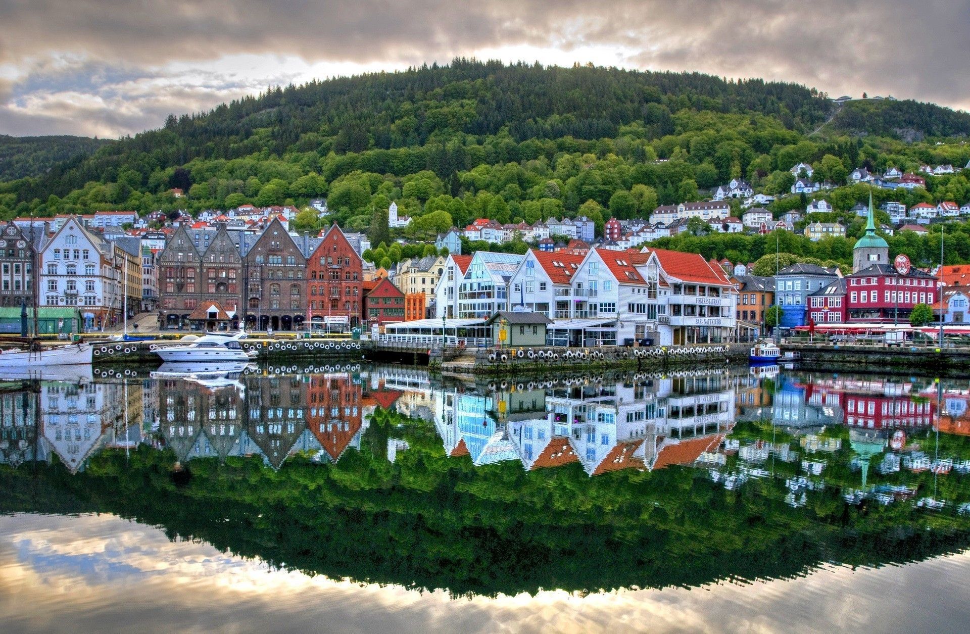 عکس با کیفیت 4k بزرگترین شهر نروژ