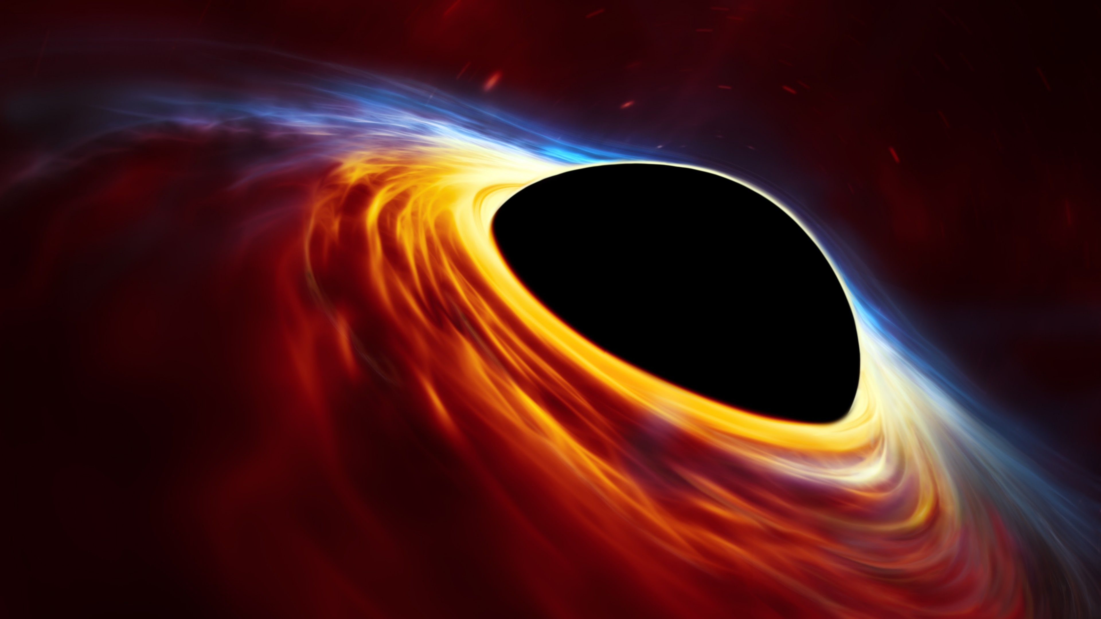 دانلود والپیپر 4k عکس از سیاه چاله فضایی