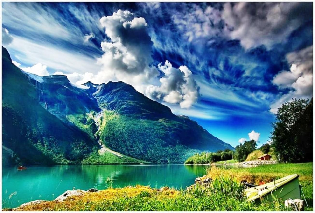 دانلود والپیپر طبیعت نروژ برای ویندوز
