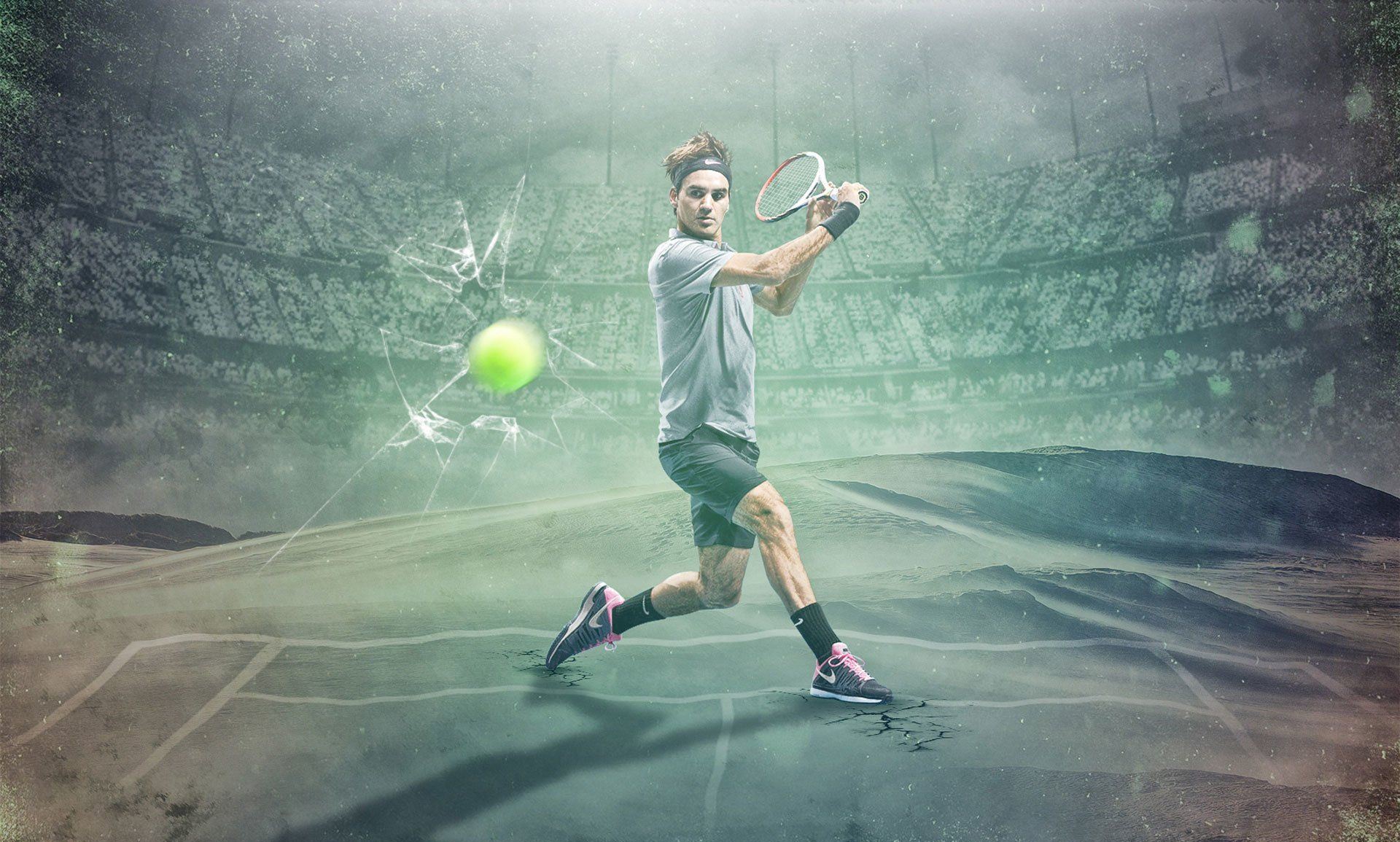 عکس راجر فدرر بهترین تنیس باز جهان