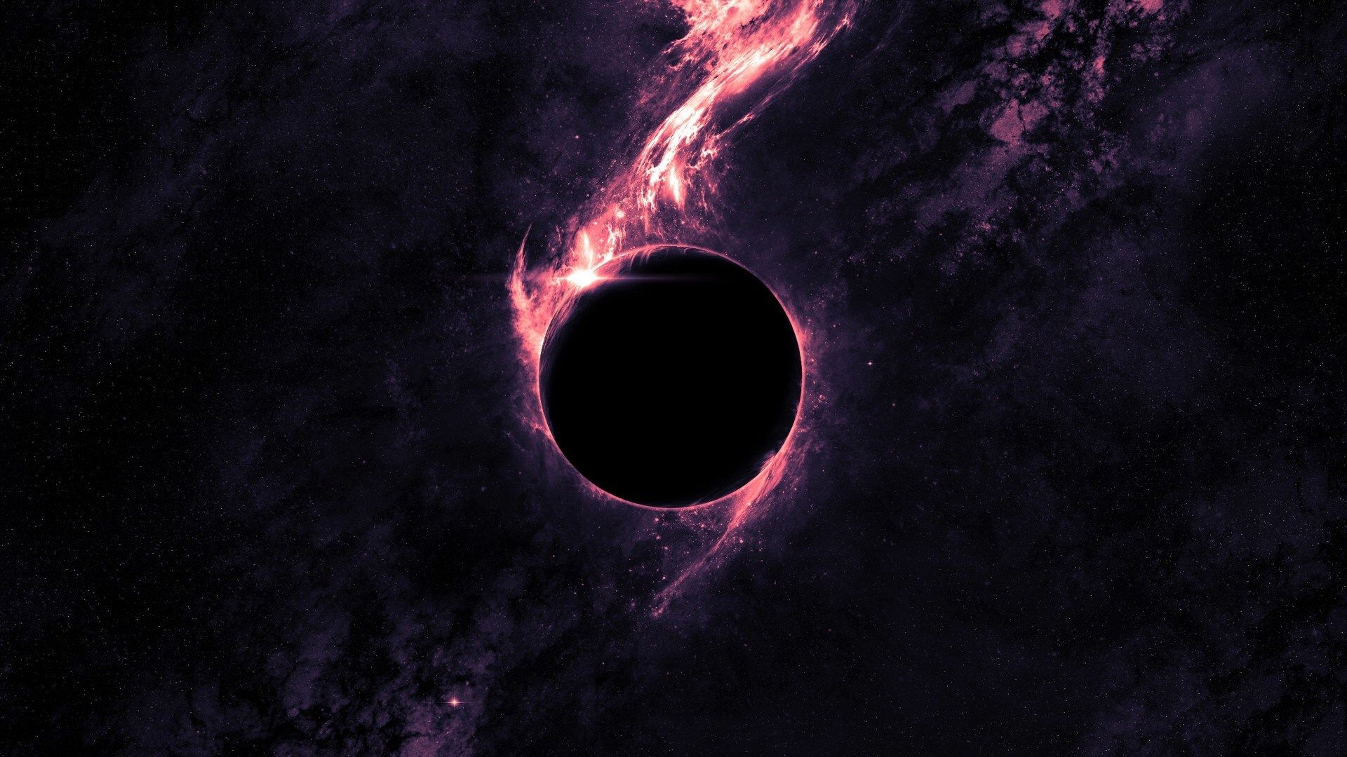 دانلود تصویر سیاه چاله ترسناک