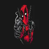 چاپ قاب موبایل و گوشی والپیپر ددپول و دانلود انواع تصویرزمینه HD Deadpool با پس زمینه مشکی