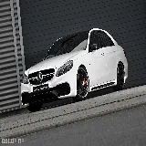 چاپ قاب موبایل و گوشی عکس ماشین مرسدس AMG E63 با رنگ سفید برای والپیپر