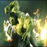چاپ قاب موبایل و گوشی عکس هالک سبز رنگ Hulk برای پروفایل و والپیپر کامپیوتر