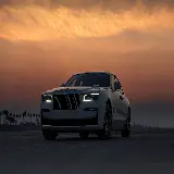 چاپ قاب موبایل و گوشی عکس رولز رویس Rolls Royce با چراغ های روشن و رنگ سفید