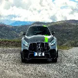 چاپ قاب موبایل و گوشی عکس پروفایل ماشین لاکچری بنز AMG GT R برای علاقه مندان به ماشین