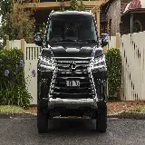 چاپ قاب موبایل و گوشی تصویر زمینه ماشین شاسی بلند لکسوس LX 570 مشکی full hd