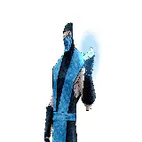 چاپ قاب موبایل و گوشی عکس نقاشی ساب زیرو Sub Zero با پس زمینه سفید