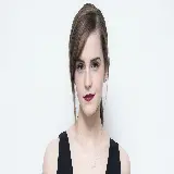 چاپ قاب موبایل و گوشی عکس جذاب اما واتسون با لباس مجلسی مشکی رنگ