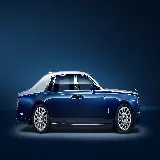 چاپ قاب موبایل و گوشی عکس ماشین رولز رویس سوپر لوکس آبی رنگ فانتوم با کیفیت بالا