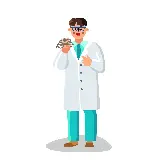 چاپ قاب موبایل و گوشی عکس فانتزی دانشجو چشم پزشکی برای پروفایل شبکه های اجتماعی