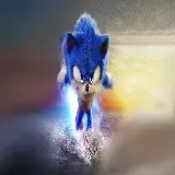 چاپ قاب موبایل و گوشی دانلود والپیپر سونیک آبی رنگ sonic wallpaper با کیفیت اچ دی