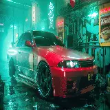 چاپ قاب موبایل و گوشی تصویر زمینه مدل قدیمی و کلاسیک نیسان Nissan اسپرت