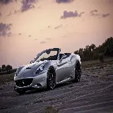 چاپ قاب موبایل و گوشی عکس و والپیپر ماشین فراری کالیفرنیا نقره ای خفن Ferrari