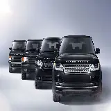 چاپ قاب موبایل و گوشی عکس استوک و رایگان لندرور دیفندر Land Rover Defender با رنگ مشکی
