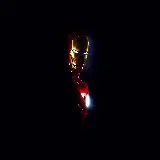 چاپ قاب موبایل و گوشی  عکس زیبا و با کیفیت از مرد آهنی iron man با بک گراند مشکی