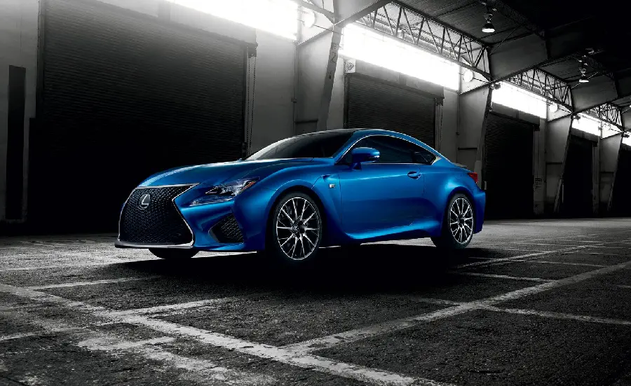 پس زمینە باطراوت از لکسوس RC F آبی نیلی باکیفیت hd مناسب تبلت