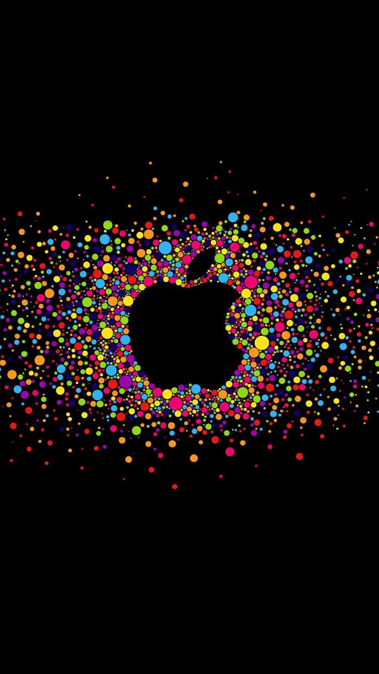 عکس و تصویر زمینه عالی آرم اپل برای گوشی
