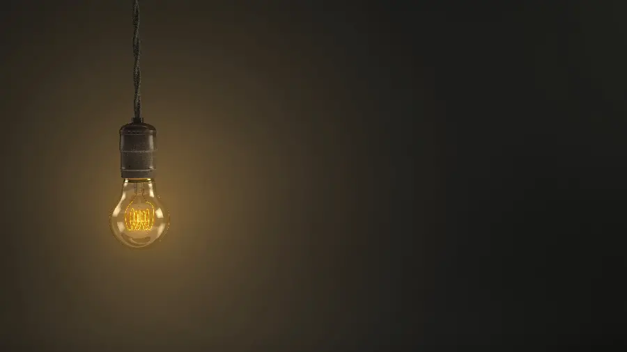 والپیپر رایگان و باکیفیت با طرح لامپ برای ویندوز 11