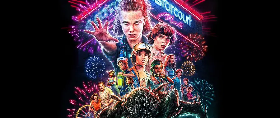 چاپ پوستر پوستر رسمی سریال Stranger Things اتفاقات عجیب استرنجر تینگز