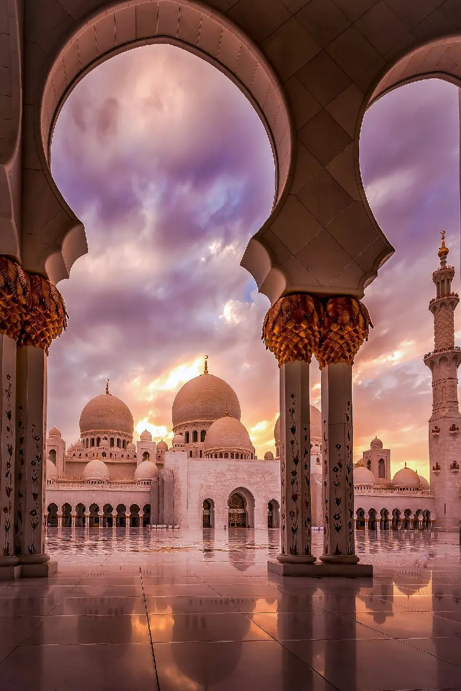 عکس فوق العاده زیبا از مسجد بزرگ و شگفت انگیز با کیفیت بالا