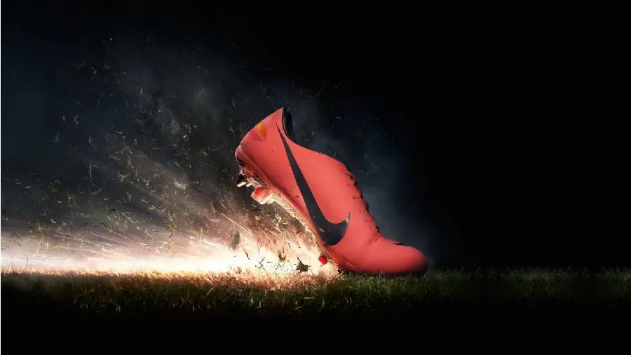 داغ ترین والپیپر دسکتاپ با طرح زیبای کفش فوتبال با کیفیت کهکشانی