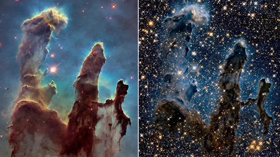 عکس فوق العاده زیبا و جذاب از تصویر منتشر شده توسط تلسکوپ جیمز وب