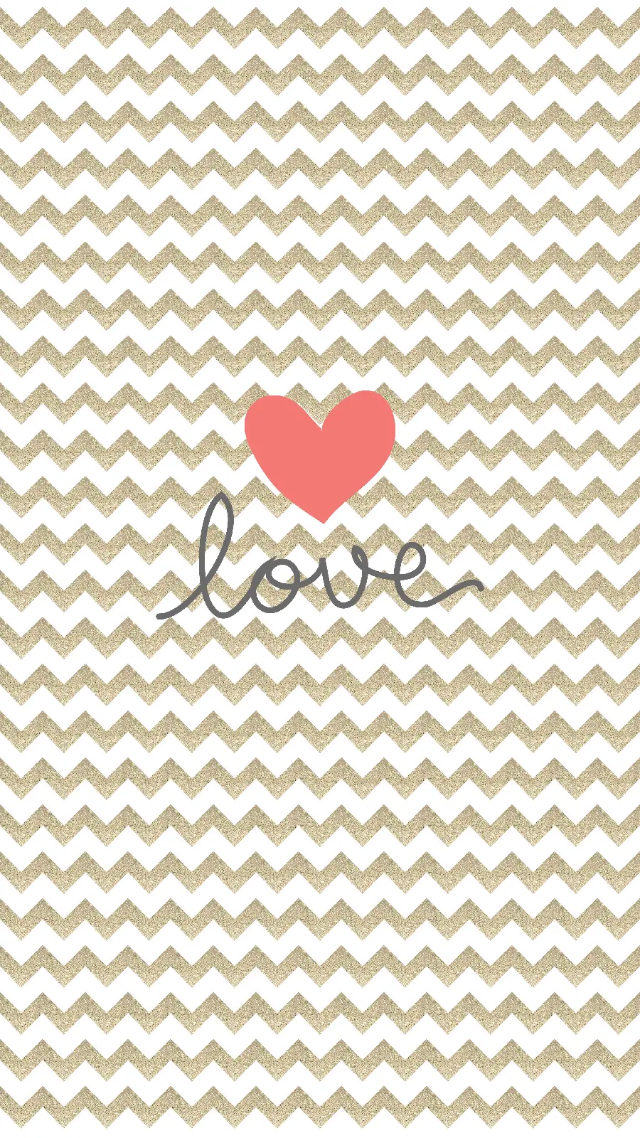 جدید ترین پس زمینه دخترانه LOVE با طرح قلب قرمز کیوت