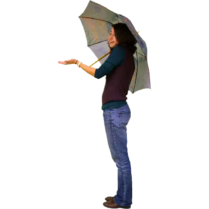 چاپ پوستر دانلود عکس دختر در باران png