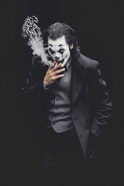 خفن ترین تصویر تاریک از مرد نقاب دار و سیگاری برای استوری 