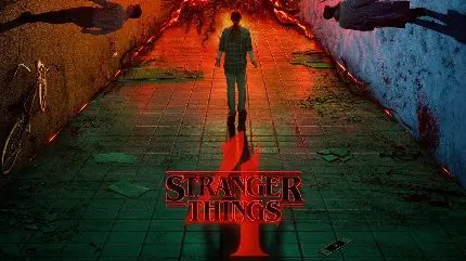 دانلود پوستر جدید و رسمی سریال چیزهای عجیب Stranger Things فصل چهارم