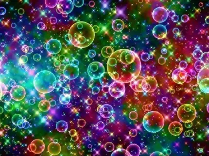 جذاب ترین بک گراند حباب های رنگی و شگفت انگیز برای لپتاپ 