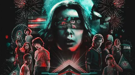 عکس و والپیپر سریال Stranger Things اتفاقات عجیب 4