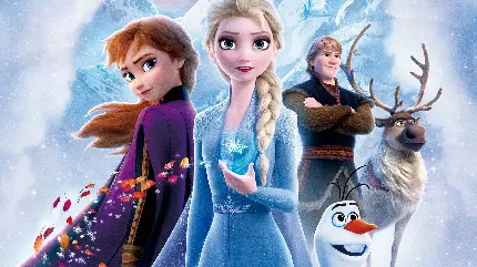 جدید ترین تصویر زمینه انیمیشن Frozen با کیفیت ویژه 