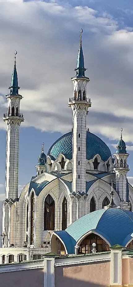 عکس مسجد قل‌شریف یکی از مساجد اصلی و بزرگ قرون وسطی