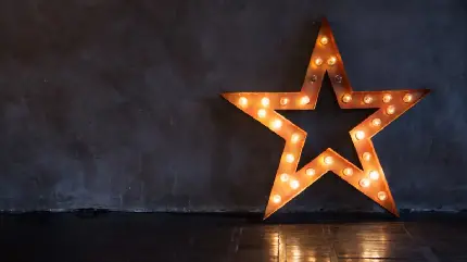 عکس ستاره زیبا نقاشی