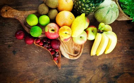 عکس پروفایل زیبا با نقش میوه های متنوع برای سلامتی