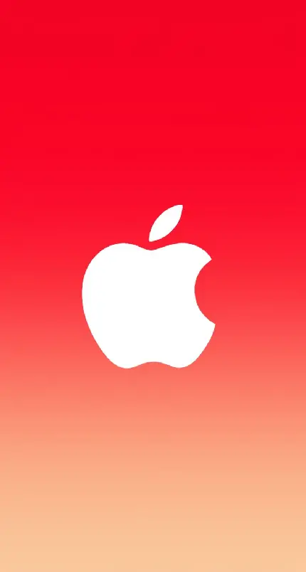 لوگوی بسیار زیبای آرم اپل در زمینه ای آتشین