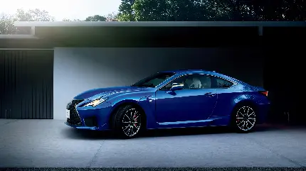بهترین عکس زمینه خودروی لکسوس آبی رنگ با کیفیت 8K